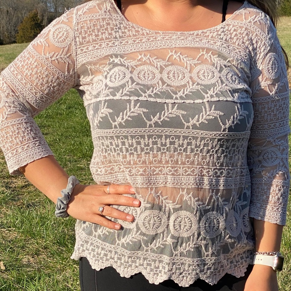 Lacy top